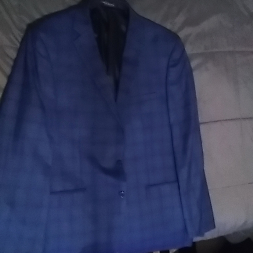 Calvin Klein men's slim fit wool textured sport coat